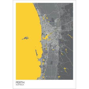 Map of Perth, Australia