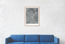 Load image into Gallery viewer, Map of Perugia, Italy