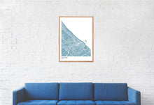 Load image into Gallery viewer, Map of Pescara, Italy