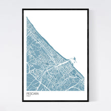 Load image into Gallery viewer, Map of Pescara, Italy