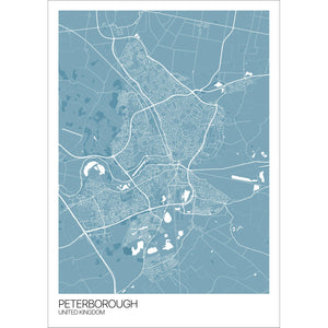 Map of Peterborough, United Kingdom