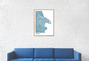 Map of Peterhead, United Kingdom