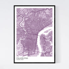 Load image into Gallery viewer, Map of Philadelphia, Pennsylvania