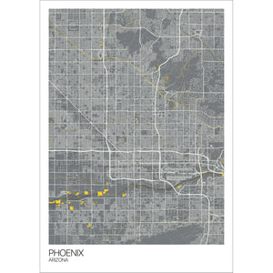 Map of Phoenix, Arizona