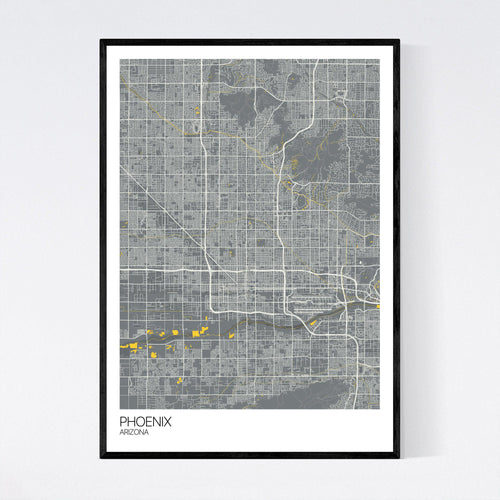 Map of Phoenix, Arizona
