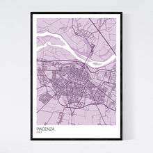 Load image into Gallery viewer, Piacenza City Map Print