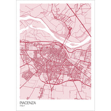 Load image into Gallery viewer, Map of Piacenza, Italy