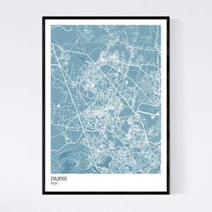 Map of Pimpri, India
