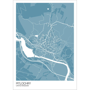 Map of Pitlochry, United Kingdom