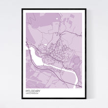 Load image into Gallery viewer, Pitlochry Town Map Print