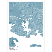 Load image into Gallery viewer, Map of Poole, United Kingdom