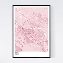 Load image into Gallery viewer, Pori City Map Print