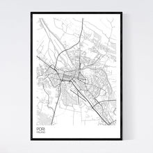 Load image into Gallery viewer, Pori City Map Print