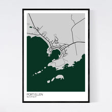 Load image into Gallery viewer, Port Ellen Town Map Print