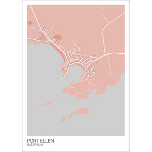 Map of Port Ellen, Isle of Islay