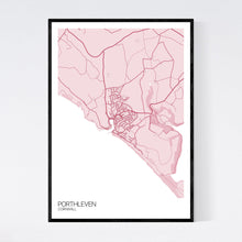 Load image into Gallery viewer, Porthleven Town Map Print