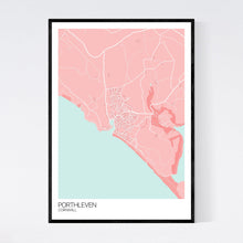 Load image into Gallery viewer, Porthleven Town Map Print