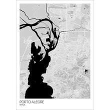 Load image into Gallery viewer, Map of Porto Alegre, Brazil