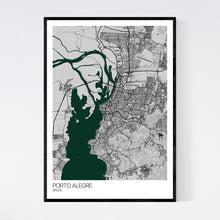 Load image into Gallery viewer, Porto Alegre City Map Print