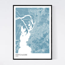 Load image into Gallery viewer, Porto Alegre City Map Print