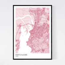 Load image into Gallery viewer, Porto Alegre City Map Print