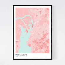 Load image into Gallery viewer, Porto Alegre City Map Print