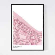 Load image into Gallery viewer, Portobello Neighbourhood Map Print
