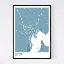 Load image into Gallery viewer, Portree Town Map Print