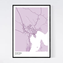 Load image into Gallery viewer, Portree Town Map Print