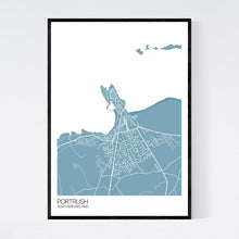 Load image into Gallery viewer, Portrush Town Map Print