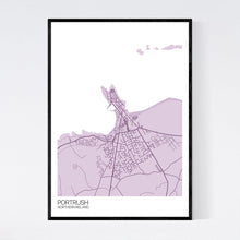 Load image into Gallery viewer, Portrush Town Map Print