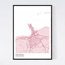 Load image into Gallery viewer, Portrush Town Map Print