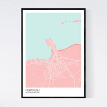 Load image into Gallery viewer, Portrush Town Map Print