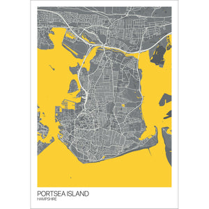 Map of Portsea Island, Hampshire