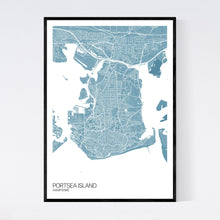 Load image into Gallery viewer, Portsea Island City Map Print