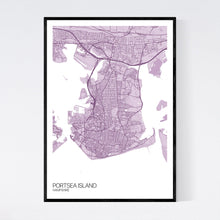 Load image into Gallery viewer, Portsea Island City Map Print