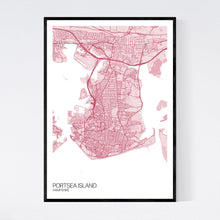 Load image into Gallery viewer, Portsea Island City Map Print