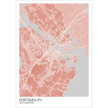 Load image into Gallery viewer, Map of Portsmouth, New Hampshire
