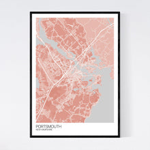Load image into Gallery viewer, Map of Portsmouth, New Hampshire