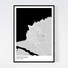Load image into Gallery viewer, Portstewart Town Map Print