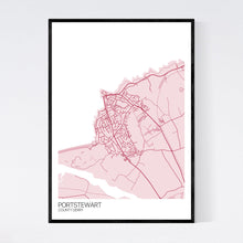 Load image into Gallery viewer, Portstewart Town Map Print