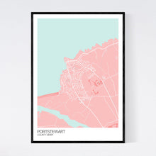 Load image into Gallery viewer, Portstewart Town Map Print