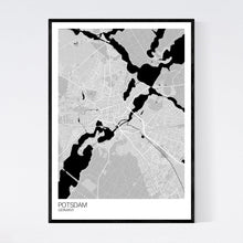 Load image into Gallery viewer, Potsdam City Map Print