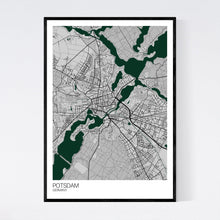 Load image into Gallery viewer, Potsdam City Map Print