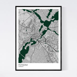 Potsdam City Map Print