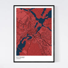 Load image into Gallery viewer, Potsdam City Map Print