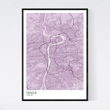 Load image into Gallery viewer, Prague City Map Print
