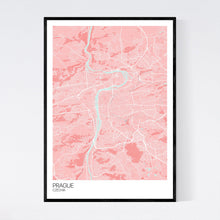 Load image into Gallery viewer, Prague City Map Print