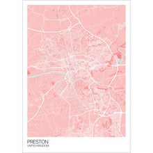 Load image into Gallery viewer, Map of Preston, United Kingdom