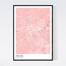 Load image into Gallery viewer, Map of Preston, United Kingdom